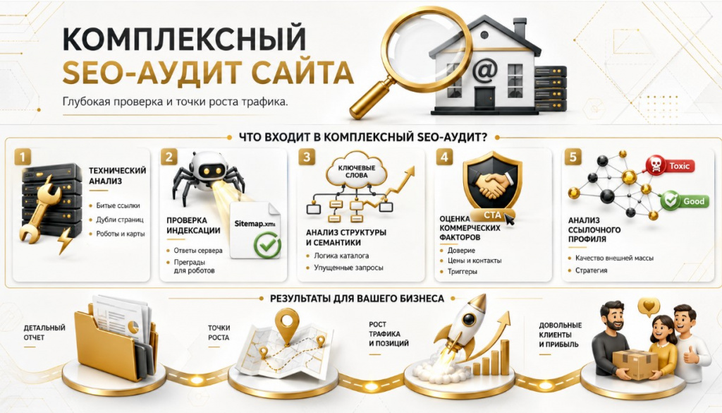 Комплексный сео аудит сайта